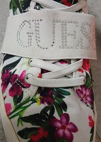 Çiçek Desenli Kadın Günlük Sneakers - Görsel 5