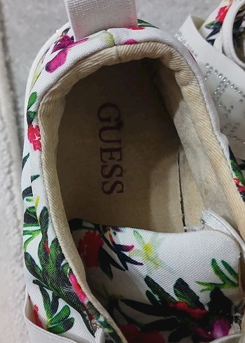 Çiçek Desenli Kadın Günlük Sneakers - Görsel 2