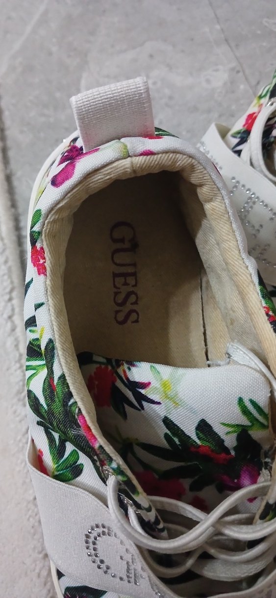 Çiçek Desenli Kadın Günlük Sneakers - Görsel 2