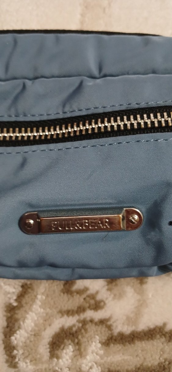 Mavi Kemerli Kadın Çapraz Çanta PULL&BEAR - Görsel 3