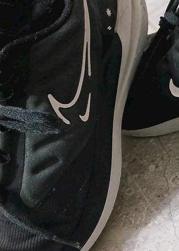 Siyah Bağcıklı Stiletto Topuklu Spor Ayakkabı - Görsel 4