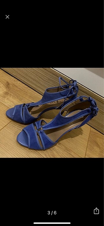 38 Beden Sax mavi tasarım model ayakkabı