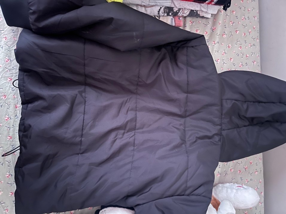 Kadın Siyah Puff Mont - Görsel 4