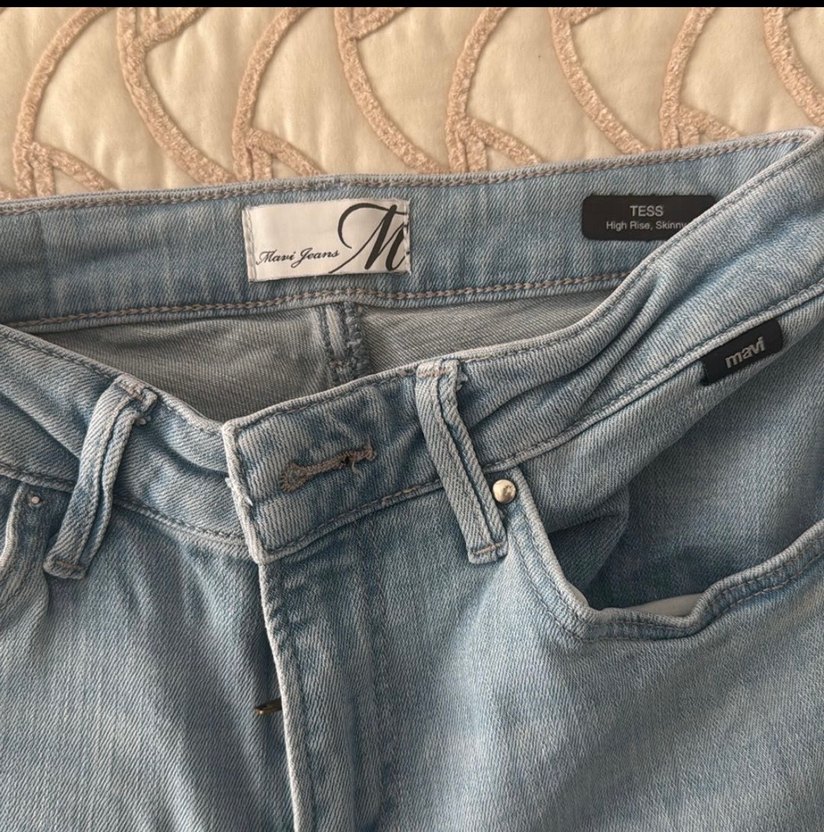 Mavi Midi Kadın Denim Pantolon - Görsel 2