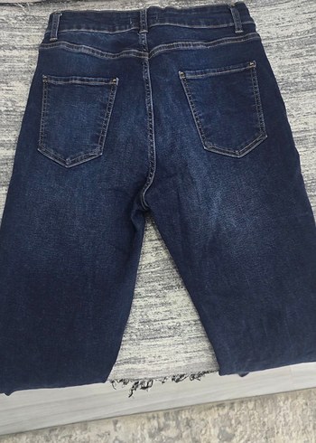Kadın Lacivert Normal Boy Denim Jean - Görsel 3