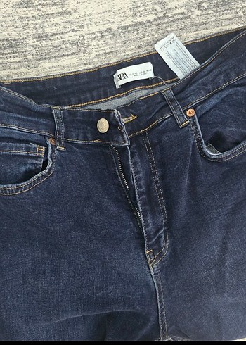 Kadın Lacivert Normal Boy Denim Jean - Görsel 4