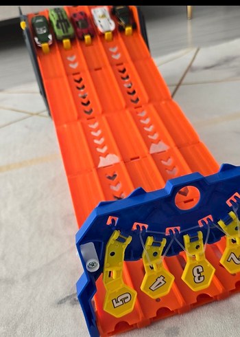 Renkli Yarış Pisti ve Sayı Oyuncak Seti - Görsel 5
