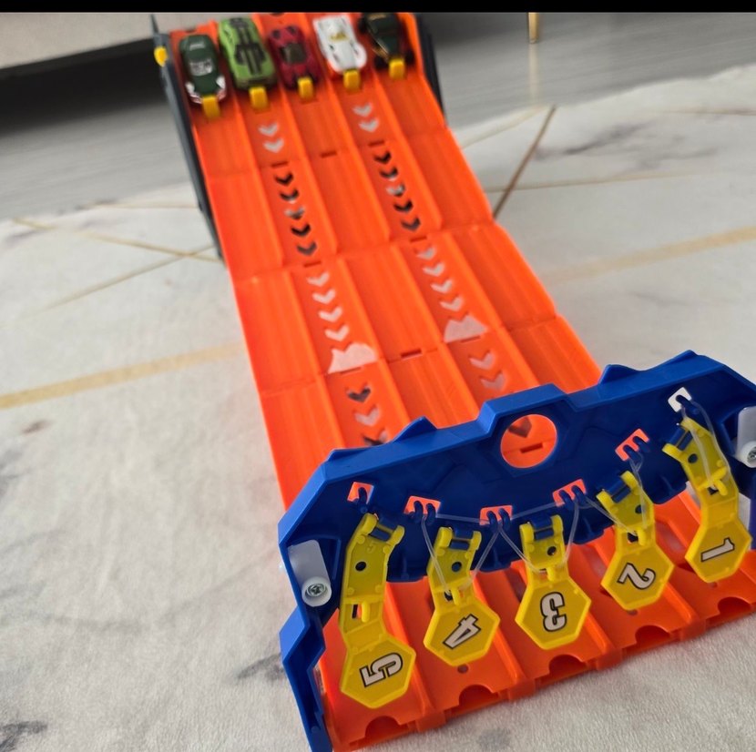 Renkli Yarış Pisti ve Sayı Oyuncak Seti - Görsel 5