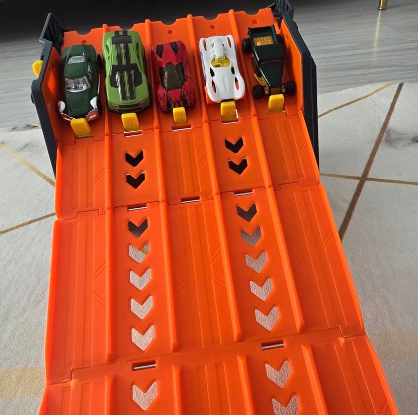 Renkli Yarış Pisti ve Sayı Oyuncak Seti - Görsel 3