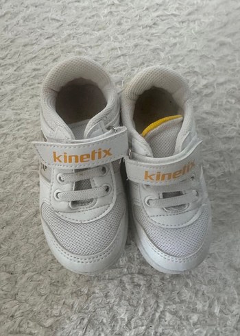 Beyaz Erkek Çocuk Spor Ayakkabı Velcro - Görsel 2