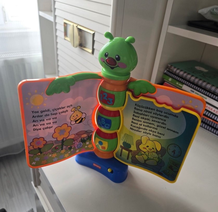 Renkli Eğitici Tırtıl Oyuncak - Görsel 2