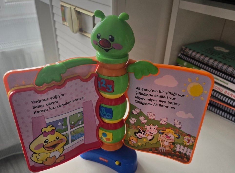 Renkli Eğitici Tırtıl Oyuncak - Görsel 4