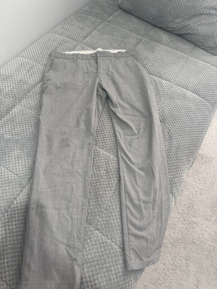 Gri Regular Fit Erkek Pantolon - Görsel 2