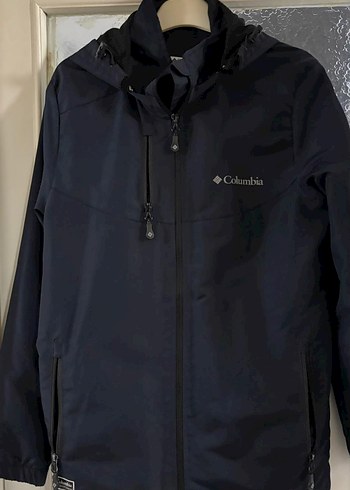 Columbia Erkek Lacivert Fermuarlı Yağmurluk - Görsel 3