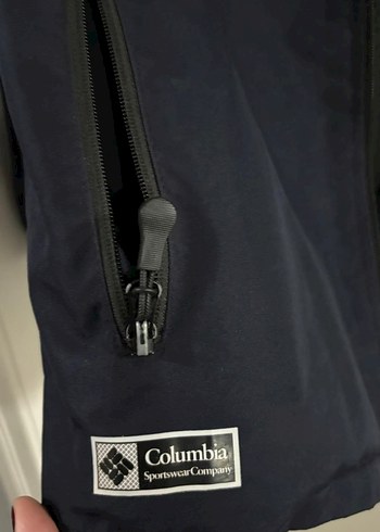 Columbia Erkek Lacivert Fermuarlı Yağmurluk - Görsel 5