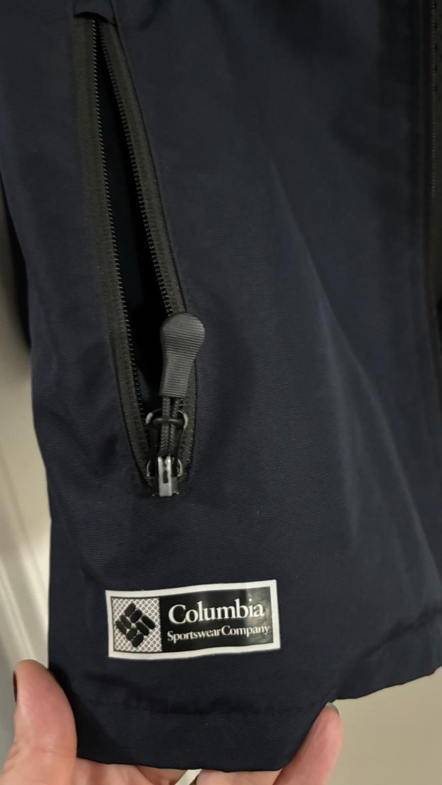 Columbia Erkek Lacivert Fermuarlı Yağmurluk - Görsel 5