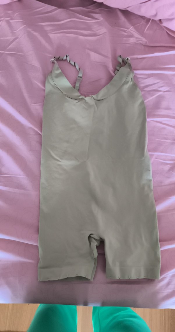 Bej Straplez Hamile Tulum toplayıcı korse - Görsel 4