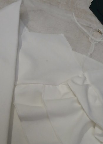 Uzun Kollu Fırfırlı Mini Bluz (ikili) - Görsel 6