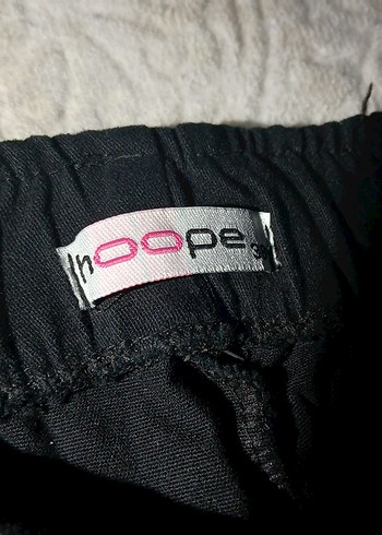 Siyah Rahat Kesim Keten Kadın Pantolon İspanyol Paça - Görsel 3