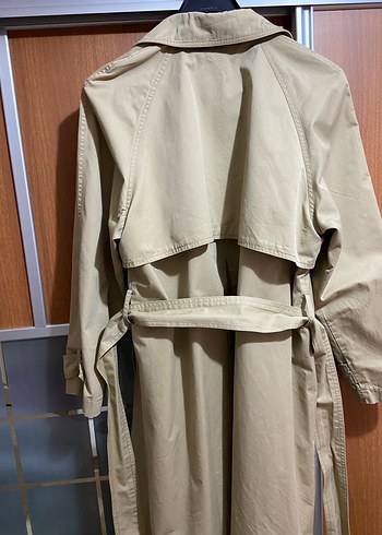 Bej Midi Kadın Trençkot - Görsel 5