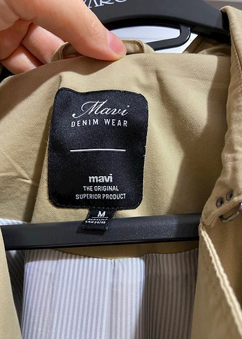 Bej Midi Kadın Trençkot - Görsel 4