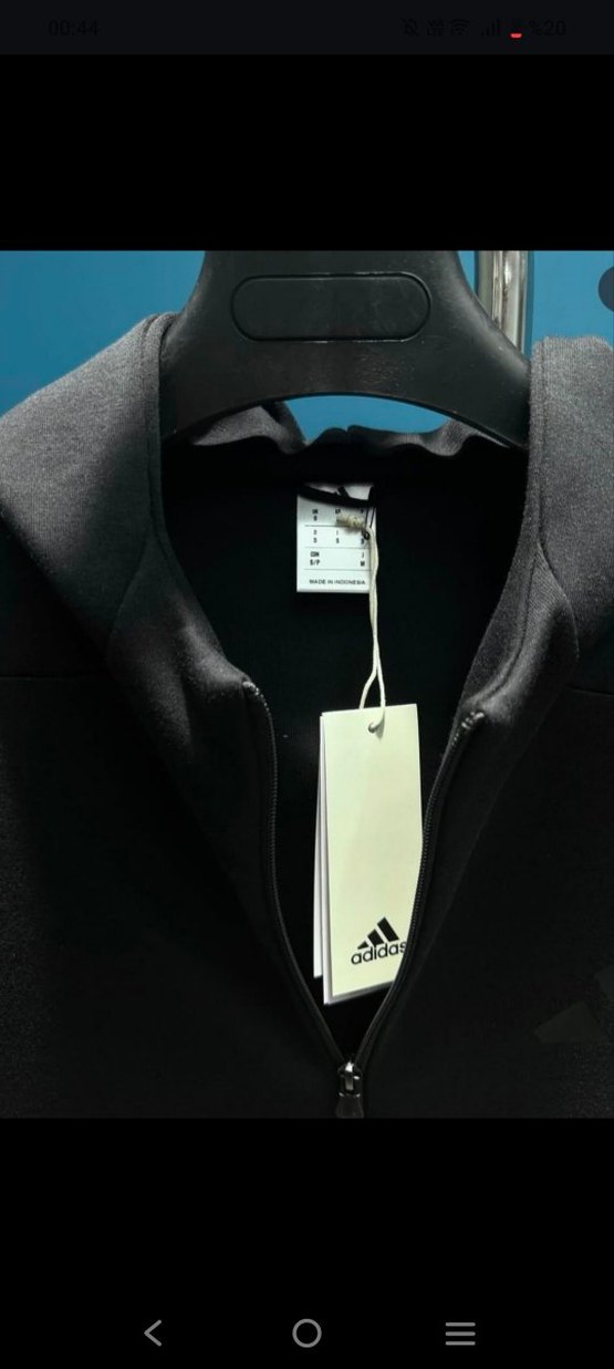 Siyah Kapüşonlu erkek Eşofman Takımı - Görsel 2