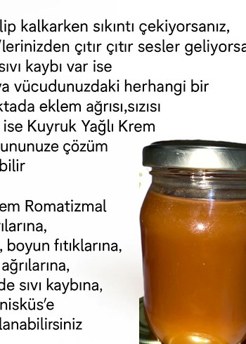 kuyruk Yağı kremi - Görsel 3