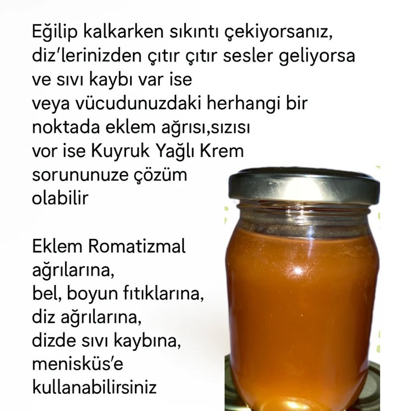kuyruk Yağı kremi - Görsel 3