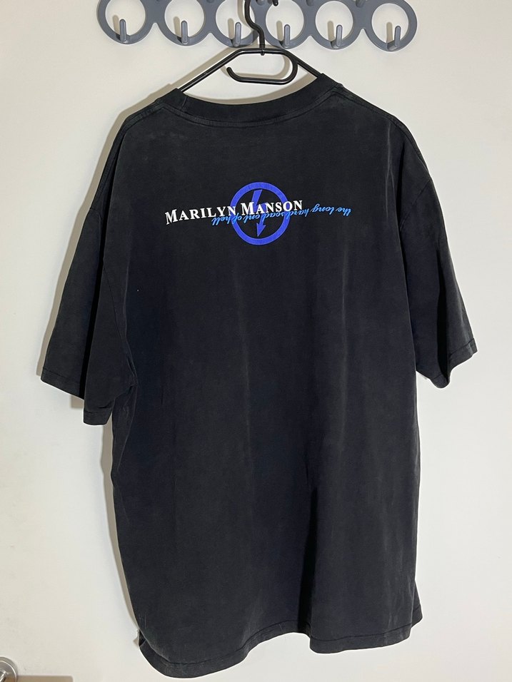 Marilyn Manson Winterland Etiket Tişört - Görsel 2