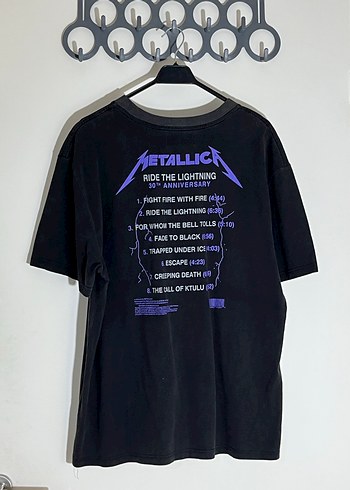 Metallica RDL 30. yıl tişörtü - Görsel 2