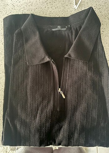 Siyah Kısa Kollu Erkek Gömlek - Görsel 2