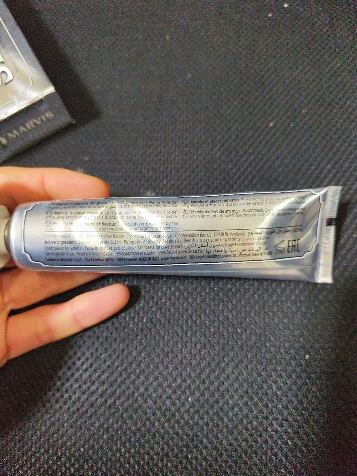 Marvis Beyazlatıcı Nane Diş Macunu 85 ml - Görsel 3