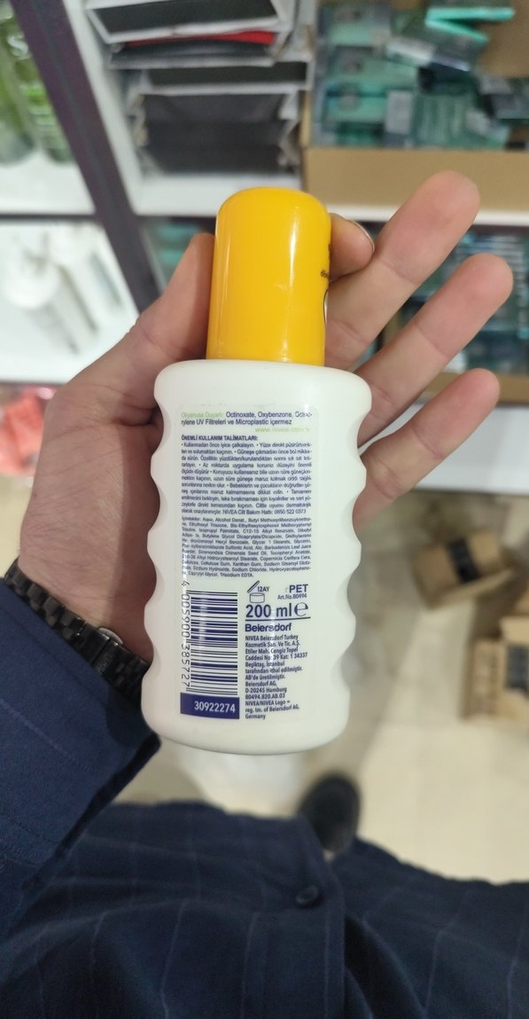 NIVEA Sun Hassas Anında Koruma SPF 50+ Güneş Kremi - Görsel 2