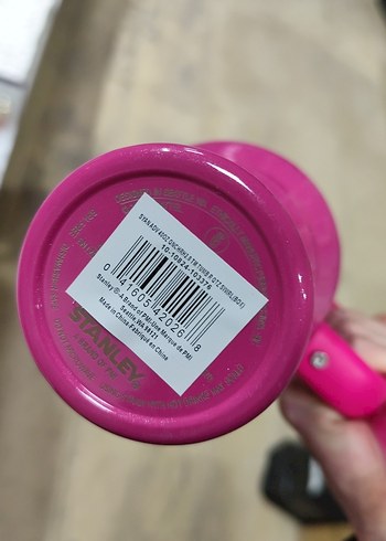 Pembe Barbie Stanley Termos Şişe - Görsel 6