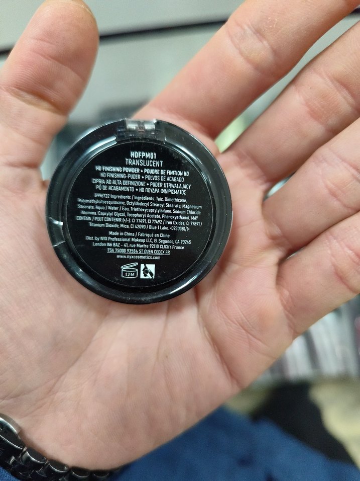 NYX HD Bitirici Pudra - Bej - Görsel 2