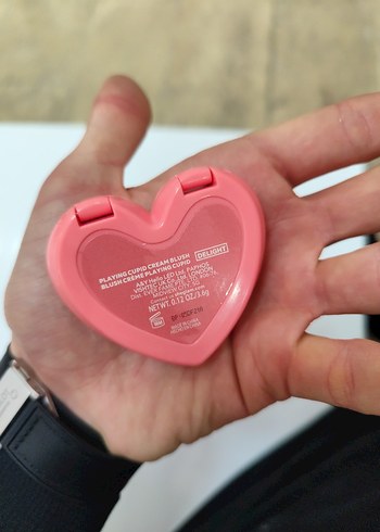 SHEGLAM Kalp Şekilli Pembe Allık - Görsel 2