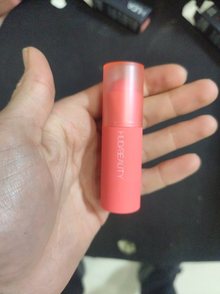 HUDABEAUTY Pembe Pastel Allık Stick - Görsel 2