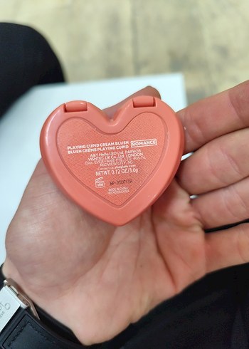 SHEGLAM Kalp Şeklinde Pembe Allık - Görsel 2