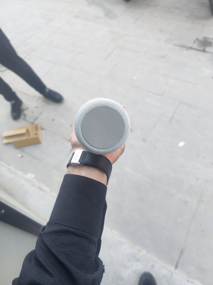 Gri Beyaz  Termos Şişesi - Görsel 2