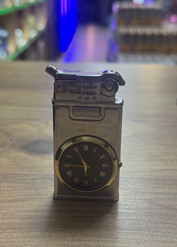 Gri Metal Saatli Çakmak - Görsel 2