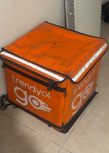 Turuncu Trendyol Go Kargo Çantası - Görsel 2