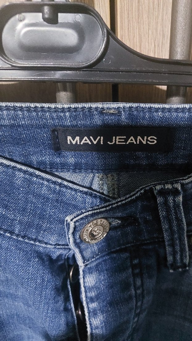 Erkek Mavi Jean Pantolon 30-32 Beden - Görsel 2