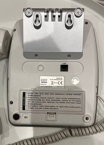 Ttec TK-4800 Kablolu sabit iş-santral telefon - Görsel 5