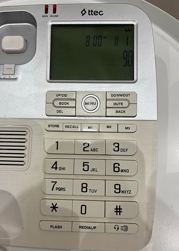 Ttec TK-4800 Kablolu sabit iş-santral telefon - Görsel 3