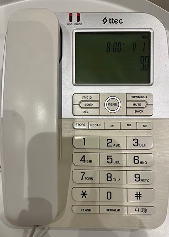 Ttec TK-4800 Kablolu sabit iş-santral telefon - Görsel 2
