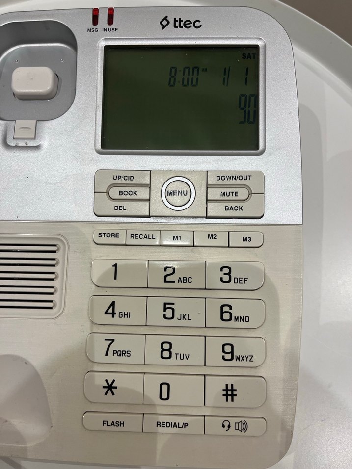 Ttec  TK-4800 Kablolu sabit iş-santral telefon - Görsel 3
