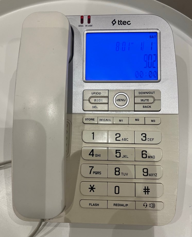 Ttec  TK-4800 Kablolu sabit iş-santral telefon - Görsel 4