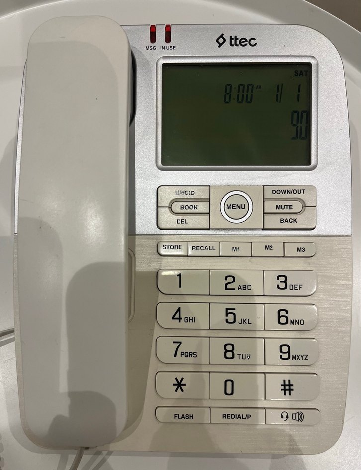 Ttec  TK-4800 Kablolu sabit iş-santral telefon - Görsel 2