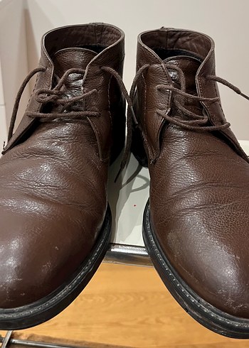 Kahverengi Hakiki Deri Erkek Botl - Görsel 2