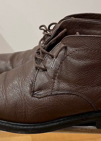 Kahverengi Hakiki Deri Erkek Botl - Görsel 3